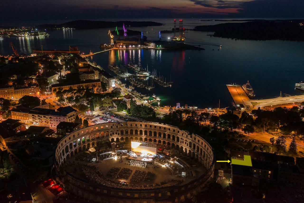 Arena&Sea View Luxurious Residence Pula Exterior foto